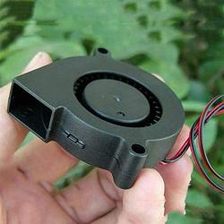 Jinchao-Dc Motor Mute Powerful Mini Cooling Turbo Fan 3D Printer Parts Cooler, Brushless Centrifugal Worm Gear Blower, Easy to Install
