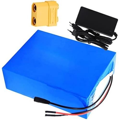 Wnicek 72V 20AH 30AH 40AH E-Bike Lithium-ion Battery Rechargeable Battery Pack Fit for Electric Scooter E-Bike Mopeds Electric Tricycles Electric Motorcycles with Charger+ BMS