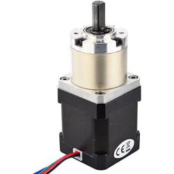 STEPPERONLINE 19:1 Planetary Gearbox High Torque Nema 17 Stepper MotorDIY CNC Camera Telescope