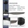 YOUKAIN Modern Ceiling Fan, 52 Inch Farmhouse Ceiling Fan with LED Light Kit, 3-Reversible Blades, Indoor/Outdoor, for Living room, Bedroom, Studyroom, Wooden Finish, 52-YJ359-WD