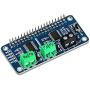 sb components Raspberry Pi Motor Driver Board I2C IIC Interface Motor Driver HAT for Raspberry Pi - Control 2 DC Motors Simultaneously