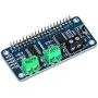 sb components Raspberry Pi Motor Driver Board I2C IIC Interface Motor Driver HAT for Raspberry Pi - Control 2 DC Motors Simultaneously