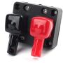 LotFancy Battery Switch for Car Van Truck Boat Battery Power Disconnect, On Off Rotary Isolator Cut OFF Switch 300A, With 2Pcs Covers and 2Pcs Wire Lugs