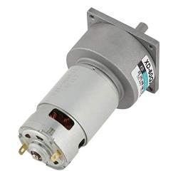 DC12V/24V 35W Micro DC Metal Gear Motor Speed Adjustable Large Torque Motor CW/CCW(24V 300prm)