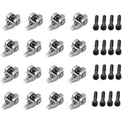 VEELECP 16PCS LS1 Rocker Arms & Bolts with Trunion Kit Compatible for Chevy GMC LS1 LS2 LS6 LR4 Vortec 5300 LQ4 LQ9 LY5 LY6 LM7 L59 LM4 L33 4.8L/5.3L/5.7L/6.0L Engines 10214664