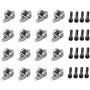 VEELECP 16PCS LS1 Rocker Arms & Bolts with Trunion Kit Compatible for Chevy GMC LS1 LS2 LS6 LR4 Vortec 5300 LQ4 LQ9 LY5 LY6 LM7 L59 LM4 L33 4.8L/5.3L/5.7L/6.0L Engines 10214664