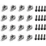 VEELECP 16PCS LS1 Rocker Arms & Bolts with Trunion Kit Compatible for Chevy GMC LS1 LS2 LS6 LR4 Vortec 5300 LQ4 LQ9 LY5 LY6 LM7 L59 LM4 L33 4.8L/5.3L/5.7L/6.0L Engines 10214664