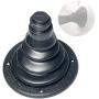 asdmm Boat Motor Well Cable Boot - Rigging Steering Protect for Marine Yacht Kayak Electrical Wire Organize, Fuel Lines Diameter 4 7/10