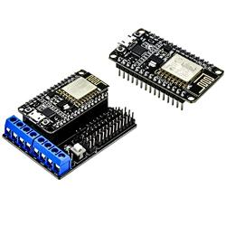 ESP8266 ESP-12E NodeMcu Lua WiFi Module Connector Development Board, for Arduino IDE Micropython, with Motor Drive Expansion Board