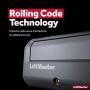LiftMaster 891LM Security+ 2.0 1-Button Gate Operator Remote Control with Visor Clip - Pack of 1