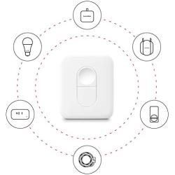 SwitchBot Remote One Touch Button - SwitchBot Bot, SwitchBot Curtain, SwitchBot Color Bulb and SwitchBot LED Strip Light Compatible, Smart Home Easy to Control, Bluetooth Long Range 5.0