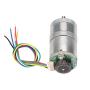 GM25-310 DC Gear Motor, 30 RPM /70 RPM /100 RPM /500 RPM 12V Metal Encoder Reduction Motor Low Speed Low Noise(DC12V 70RMP)