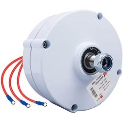 Marsrock 600r/m 100W 12V or 24V Permanent Magnet Generator AC Alternator for Vertical or Horizontal Wind Turbine 100W Wind Generator (12V)
