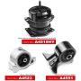 A-Premium Engine Motor and Transmission Mount Compatible with Honda Pilot 2005-2008 Acura MDX 2003-2006 3-PC