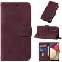 LEMAXELERS Wallet Case for Motor G Power 2022, Motor G Power 2022 Case Magnetic PU Leather Flip Case with Card Holders Kickstand Case Shockproof Protection Case for Motorola G Power 2022 Wine Red YB2