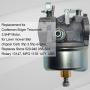 XingLi 632615 Carburetor Fit For Tecumseh 632208 632589 631827 631068A Carb H30 H35 H50 3.5HP Motor H30-35000R H30-35000P H30-35425S H30-35425T H35-45000R engine with Gasket