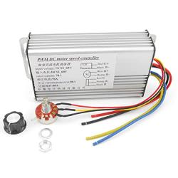 EElabper Motor Speed Brushed Controller PWM 10-60V 70A 4000W Electric Scooter Bicycle Replacement