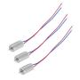 5Pcs Micro Coreless Motor, 3.7V 21800rpm Coreless Motor for Aircraft Model/Toy/Quadcopter