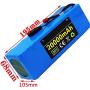 Wnicek 36V 20000mAh Lithium-ion Battery Pack 10S 5P 20AH E-Bike Lithium Battery Fit for 500W 350W 250W 200W Motor with BMS and Charger for Ebike Tricycles Electric Tools Scooters