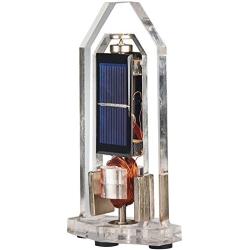 Sunnytech Solar Magnetic Levitation Model Levitating Mendocino Motor Educational Model Vertical Stand ST18