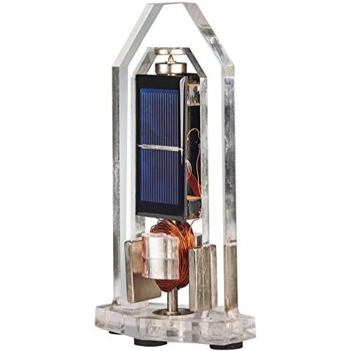 Sunnytech Solar Magnetic Levitation Model Levitating Mendocino Motor Educational Model Vertical Stand ST18