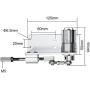 BEMONOC DC 24V Small Linear Actuator Reciprocating Motor Adjustable Stroke 12/16/20mm High Speed 600 Rpm