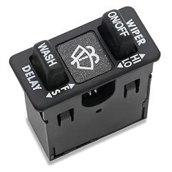 IWPSFL001 Freightliner Wiper Control Switch Compatible with 2000-2017 Columbia and Coronado Freightliner Windshield Wiper Control Switch by Rain King