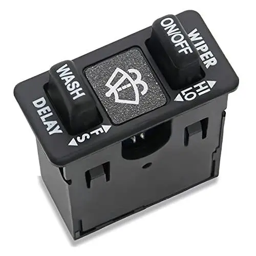 IWPSFL001 Freightliner Wiper Control Switch Compatible with 2000-2017 Columbia and Coronado Freightliner Windshield Wiper Control Switch by Rain King
