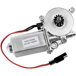 373566 RV Power Awning Motor 12-Volt DC 75-RPM, with Single 2-Way Connector, Compatible with Solera Power Awning Power Awning Replacement Motor