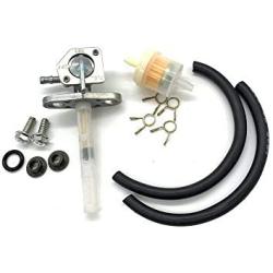 VRWEARE Fuel Petcock Valve Gas Oil Fuel Filter 16950-GCF-671 Compatible With Honda XR CRF 50 70 80 100 CRF150 230F