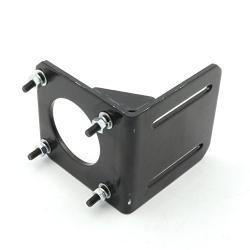 1Pcs Nema23 Stepper Motor Bracket Mount Steel Mounting Support Base Clamp 57 Stepping Motor Holder with Screws for nema 23 CNC Parts CNC Router Milling Engraving Machine Fixed seat