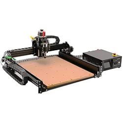 FoxAlien CNC Router Machine 4040-XE, 300W Spindle 3-Axis Engraving Milling Machine for Wood Metal Acrylic MDF Nylon Carving Cutting Arts and Crafts DIY Design
