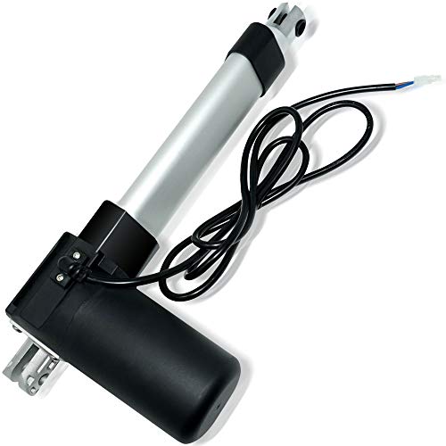 PROGRESSIVE AUTOMATIONS 24V Linear Feedback Actuator (Stroke - 12 in. 400 lbs.) Built-in Hall Effect Sensor & Waterproof (IP66) Protection. for Outdoor, Marine, Solar Panels. PA-04-12-400-HS-24VDC