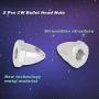 KingVal Replacement 2PCS Metal CW Motor Head Nuts RC Parts Compatible with XK X380 RC Quadcopter