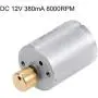 uxcell Vibration Motors DC 12V 380mA 8000RPM Vibrating Motor Strong Power for DIY Electric Massager 44x24mm 2Pcs