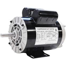 198E 2 HP AIR Compressor Duty Electric Motor,SPL 3450 RPM, 56 Frame, 5/8