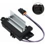 Heating and Air Conditioning Blower Motor Resistor Module for Buick Cadillac Chevrolet GMC Oldsmobile Pontiac # 4P1516 MT1805 RU-631 JA1639 BMR34