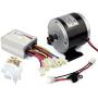 L-faster 24V36V 350W Electric Brushed DC Motor with Controller Electric Small Scooter High Speed Engine and Yiyun Controller