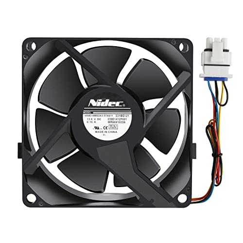 Upgraded WR60X26866 (OEM) Refrigerator Evaporator Fan Motor Fit for Almost All GE Refrigerators Replace# WR60X10341, WR60X10356, WR60X10357, WR60X24303-10 Years Warranty