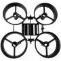 Upgraded Spare Parts Motors Propellers Props with Frame for JJRC H36 Tiny Whoop Eachine E010 Blade Inductrix Micro Drone Parts (Black-Green)