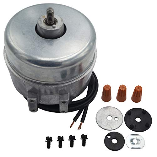 Supplying Demand SM5411 Refrigerator Universal Mount Condenser Fan Motor 120V CWOSE Replacement Kit Single Speed 1550 RPM 50/60Hz