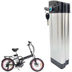 Jieoto E-Bike Battery 48V 23AH Lithium Ion Electric Bike Battery with Charger 3A and BMS Protection Board, for Ebike Battery 250W 350W 500W 750W 1000W Motors