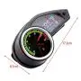 D1M Replace RPS Hawk Digital Speedometer, LCD Motorcycle Odometer, 12000RPM Color Tachometer, Universal Digital Gauges for RPS Hawk 250