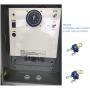TIRUSS Greenhouse roll up Motor time Controller AC110 to DC24V for 1-4 Sets Greenhouse roll up Motors