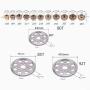 Vehicles-OCS 80T+28T Motor Gear Alloy Pinion Cogs Gear for Sakura CS S XIS D4 RC Car
