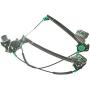 Front Left Driver Side Power Window Regulator with Motor for Chevrolet Corvette 1997-2004