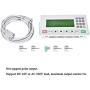 WagNian PLC All-in-one Controller,OP320- A-1-10MR, DC 24V Machine Operate Text Display Panel, 20 Keys Relay Output, LCD Screen Stepper Motor Control for CNC Router Engraving Milling, White, Standard