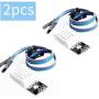 Tuimiyisou Portable Durable Motor PWM Speed Control Brush Controller Replacement for Electric Scooter Bicycle 4PCS PWM Speed Control
