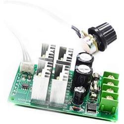 Stayhome 1pcs PWM DC Speed Motor Controller 6V 12V 24V 36V 48V 60V 30A for Brush Motor Support PLC Analog 0-5V MCU Control