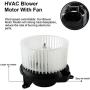 Youxmoto HVAC Blower Motor Assembly w/Fan Cage Fit for Cadillac Escalade EXT, Chevrolet Avalanche 1500/2500, Chevrolet Silverado, GMC Sierra, Hummer H2 Replace for 700101